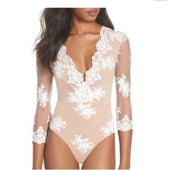 For Love And Lemons Tops - NWT For Love And Lemons Amber Bodysuit